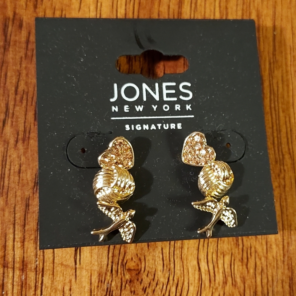 3 Pair Jones New York Earrings